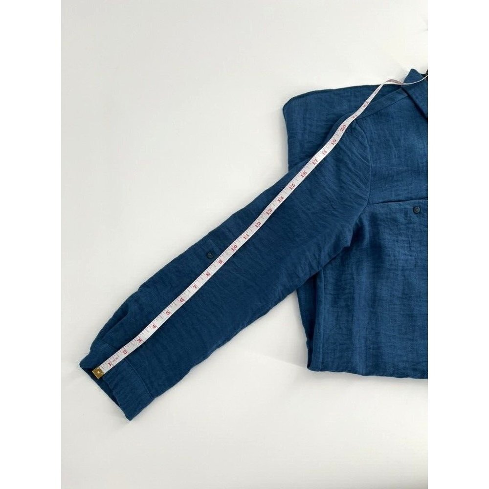 Zara Basic Ladies Long Sleeve Button Front Shirt … - image 5